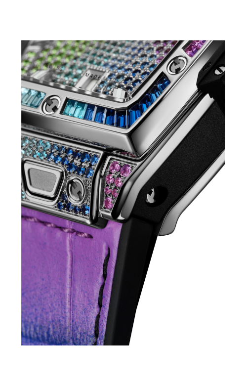 SPIRIT OF BIG BANG STEEL RAINBOW 32 MM - 682.SX.9900.LR.0999