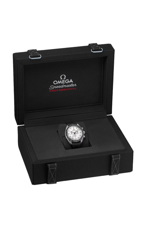 SPEEDMASTER MOONWATCH PROFESSIONAL 42 MM ACCIAIO SU CINTURINO IN CAUCCIU' - 310.32.42.50.04.001