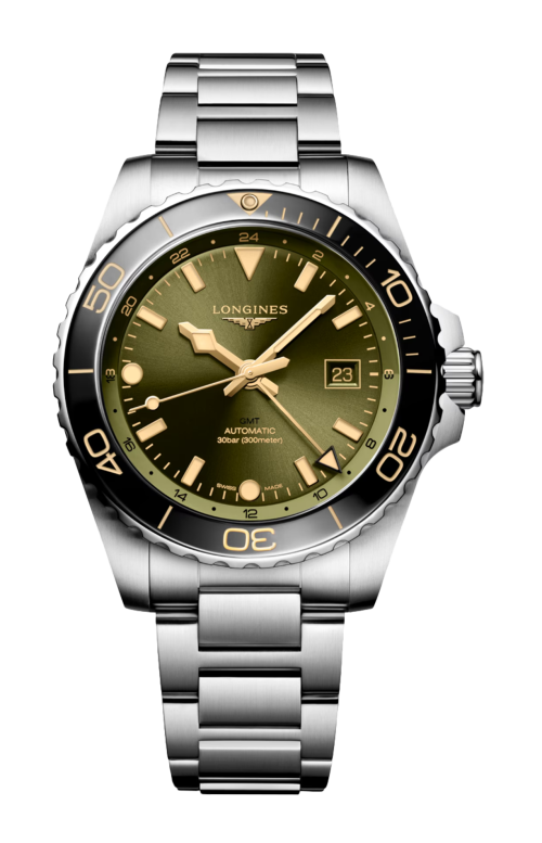 HYDROCONQUEST GMT 43 MM - L3.890.4.06.6