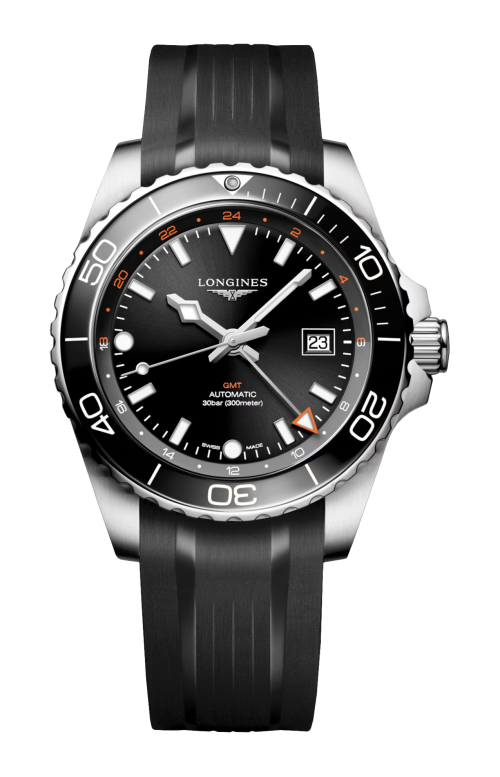 HYDROCONQUEST GMT 43 MM - L3.890.4.56.9