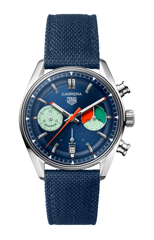 TAG HEUER CARRERA CHRONOGRAPH SKIPPER AUTOMATICO, 39 MM - CBS2213.FN6002