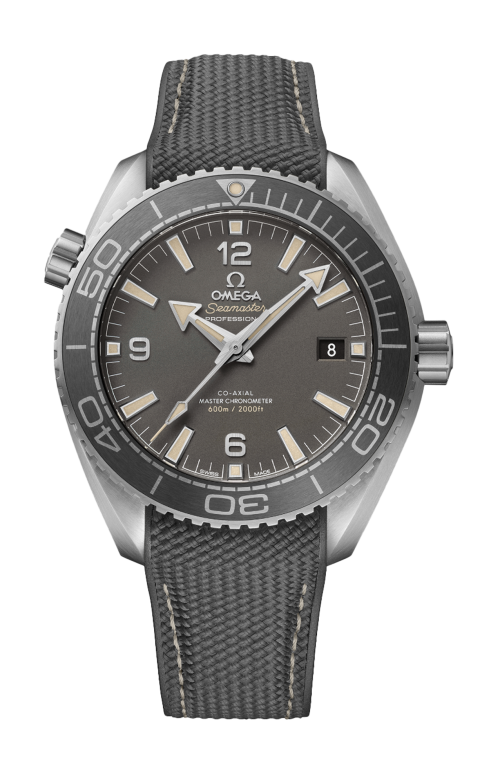 SEAMASTER PLANET OCEAN 600M 43.5 MM ACCIAIO SU CINTURINO IN CAUCCIU' -  215.32.44.21.01.002