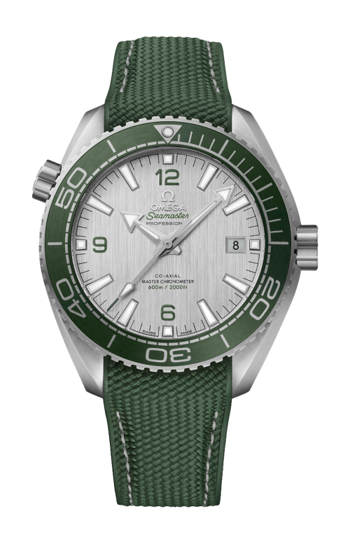 SEAMASTER PLANET OCEAN 600M 43.5 MM, ACCIAIO SU CINTURINO IN CAUCCIU' - 215.32.44.21.06.001