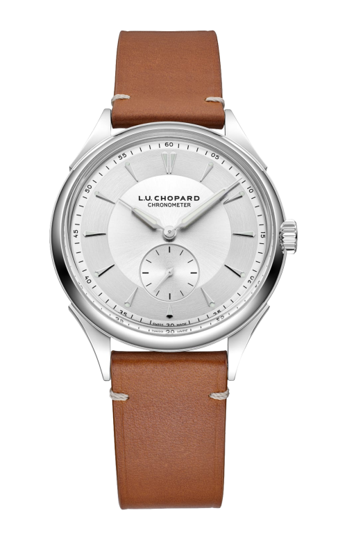 L.U.C QUALITÉ FLEURIER, 39 MM, AUTOMATICO, LUCENT STEEL™ - 168631-3001