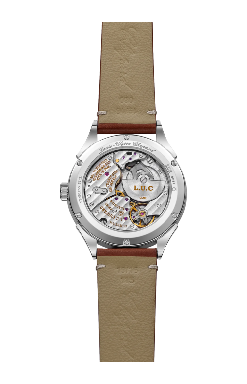 L.U.C QUALITÉ FLEURIER, 39 MM, AUTOMATICO, LUCENT STEEL™ - 168631-3001