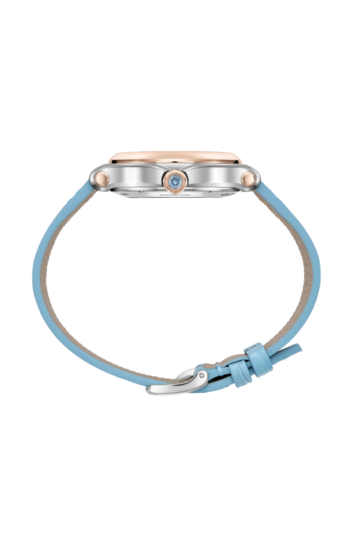 HAPPY SPORT, 33 MM AUTOMATICO, ORO ROSA ETICO, LUCENT STEEL™, DIAMANTI - 278608-6013