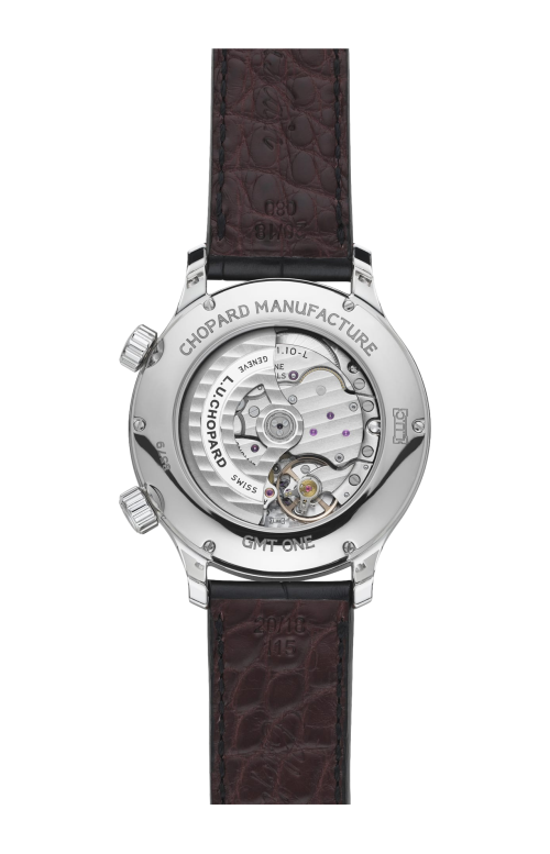 L.U.C GMT ONE 42 MM, AUTOMATICO ACCIAIO INOX - 168579-3001