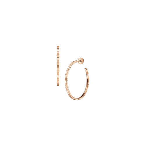 ORECCHINI ICE CUBE IN ORO ROSA - 837702-5007