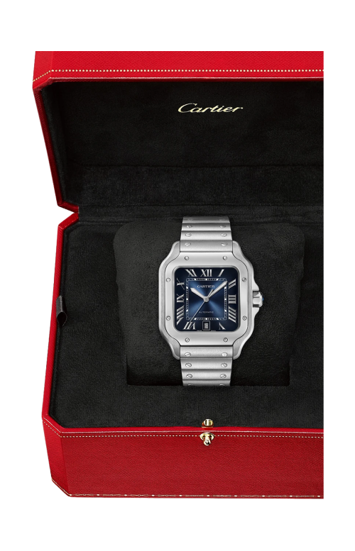 SANTOS DE CARTIER, MODELLO GRANDE, ACCIAIO, AUTOMATICO - WSSA0071