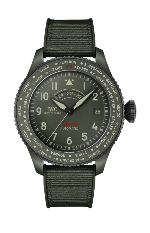 PILOT'S WATCH TIMEZONER TOP GUN WOODLAND - IW395601