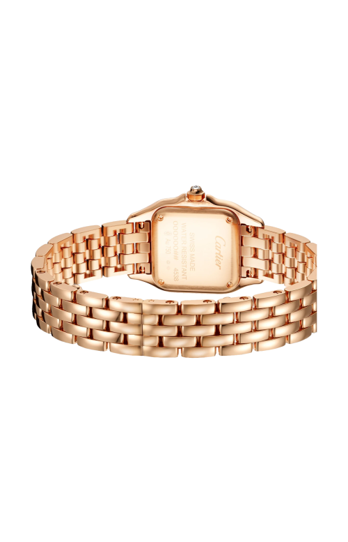 PANTHÈRE DE CARTIER MODELLO PICCOLO, QUARZO, ORO ROSA, DIAMANTI - WJPN0039