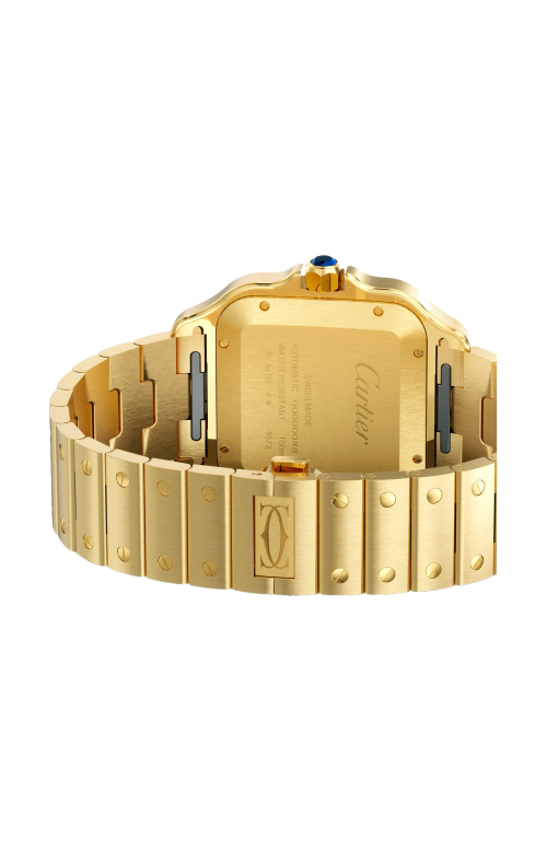 SANTOS DE CARTIER MODELLO GRANDE, AUTOMATICO, ORO GIALLO - WGSA0095