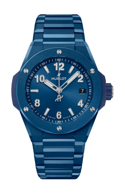 BIG BANG INTEGRATED TIME ONLY BLUE CERAMIC 38 MM - 457.EX.7170.EX