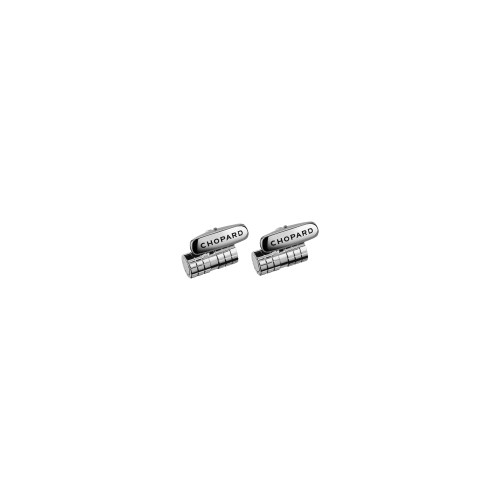 CHOPARD - GEMELLI CILINDRICI ICE CUBE, METALLO COLOR ARGENTO - 95014-0106