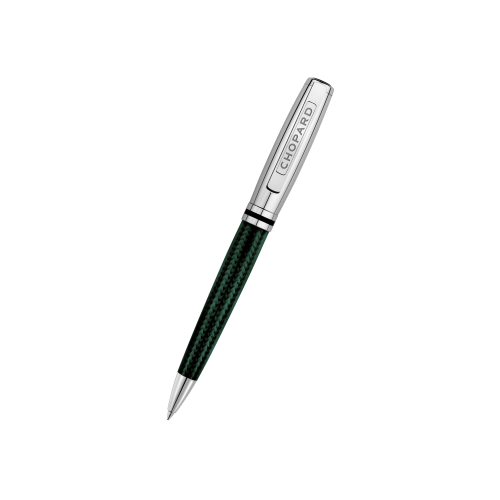 CHOPARD - PENNA A SFERA BRESCIA, FIBRA DI CARBONIO VERDE, PLACCATO PALLADIO
