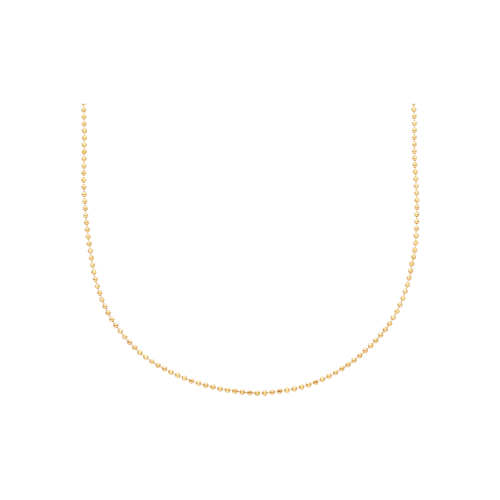 CATENA GIROCOLLO BEADS IN ORO GIALLO - MPA100GG45