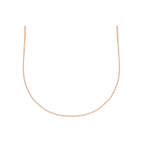 CATENA GIROCOLLO IN ORO ROSA - MRB025RR45