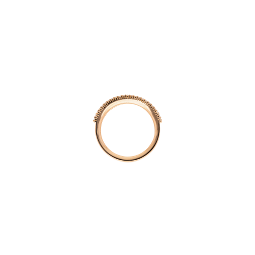 ANELLO IN ORO ROSA CON DIAMANTI - A12155RBB