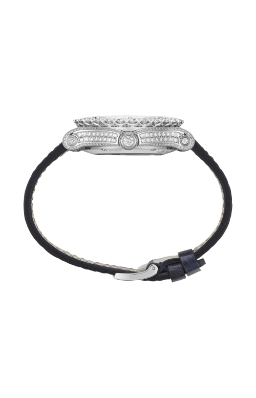 HAPPY SPORT JOAILLERIE 36 MM, AUTOMATICO, ORO BIANCO ETICO, DIAMANTI - 274809-1001