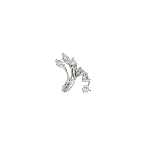 ANELLO RAMI IN PLATINO E DIAMANTI CERTIFICATI IGI - 3M00053W