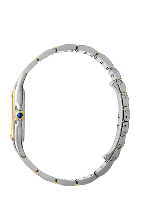 PANTHÈRE DE CARTIER, MODELLO GRANDE, ACCIAIO, ORO GIALLO, QUARZO - W2PN0016