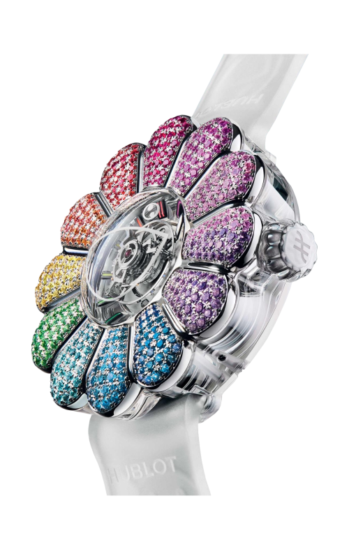 MP-15 TAKASHI MURAKAMI TOURBILLON SAPPHIRE RAINBOW 42MM - LIMITED EDITION - 915.JX.4802.RT.1199