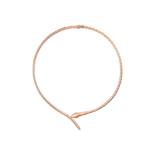 COLLANA SERPENTI VIPER IN ORO ROSA - CL859776