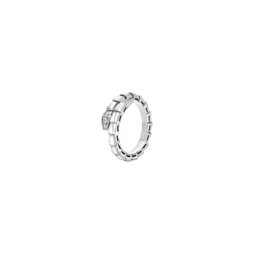ANELLO SERPENTI VIPER IN ORO BIANCO E DIAMANTI - AN859915