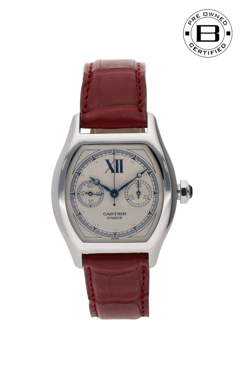 CARTIER TORTUE MONOPOUSSOIR CHRONO - U-W1525851