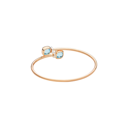 Accedi alla scheda di Pomellato BRACCIALE NUDO MINI ORO ROSA CON TOPAZIO AZZUTTO E BRILLANTI BIANCHI - PBC5020O6WHRDB0YY