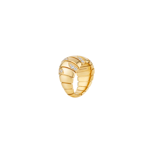 Accedi al prodotto correlato Bulgari ANELLO BVLGARI TUBOGAS IN ORO GIALLO E DIAMANTI - AN860574