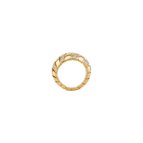 Accedi al prodotto correlato Bulgari ANELLO BVLGARI TUBOGAS IN ORO GIALLO E DIAMANTI - AN860574