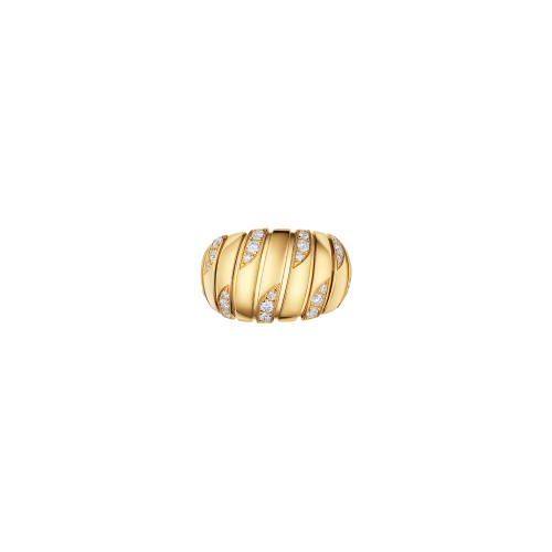 Accedi al prodotto correlato Bulgari ANELLO BVLGARI TUBOGAS IN ORO GIALLO E DIAMANTI - AN860574