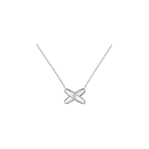 CHAUMET - COLLANA JEUX DE LIENS IN ORO BIANCO E DIAMANTE - 085860