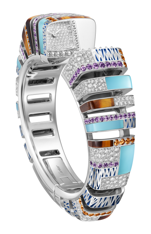 REFLECTION DE CARTIER, ORO BIANCO, PIETRE PREZIOSE, QUARZO - WJMC0003