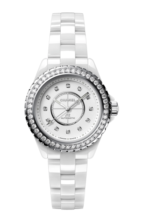 J12 CON LUNETTA DI DIAMANTI CALIBRO 12.2, 33 MM - H10473