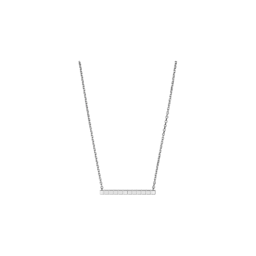 CHOPARD - COLLANA ICE CUBE, ORO BIANCO ETICO - 817702-1001