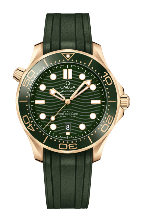 SEAMASTER DIVER 300M 42 MM, ORO MOONSHINE™ SU CAUCCIÙ - 210.62.42.20.10.001