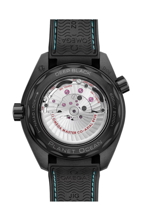 SEAMASTER PLANET OCEAN 600M 45,5 MM, CERAMICA NERA SU CAUCCIÙ - 215.92.46.22.01.006