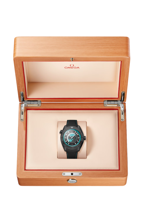 SEAMASTER PLANET OCEAN 600M 45,5 MM, CERAMICA NERA SU CAUCCIÙ - 215.92.46.22.01.006