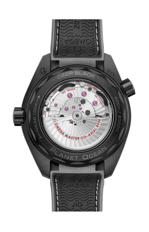 SEAMASTER PLANET OCEAN 600M 45,5 MM, CERAMICA NERA SU CAUCCIÙ - 215.92.46.22.01.007