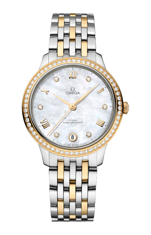 DE VILLE PRESTIGE 34 MM, ACCIAIO-ORO GIALLO SU ACCIAIO‑ORO GIALLO - 434.25.34.20.55.002