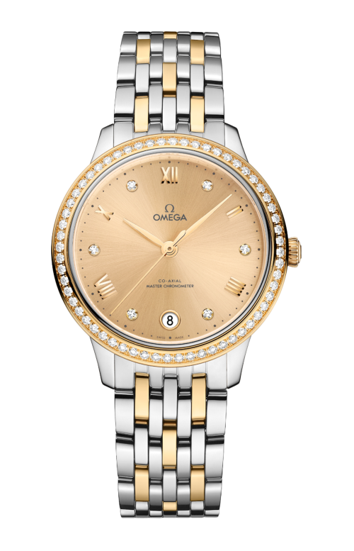 DE VILLE PRESTIGE 34 MM, ACCIAIO-ORO GIALLO SU ACCIAIO‑ORO GIALLO - 434.25.34.20.58.001