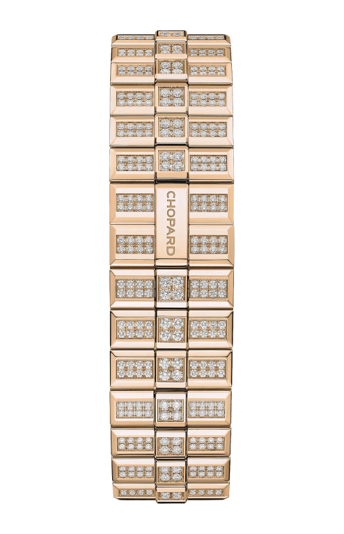 ALPINE EAGLE 33 FROZEN 33 MM, CARICA AUTOMATICA, ORO ROSA ETICO, DIAMANTI, ZAFFIRI - 295384-5005