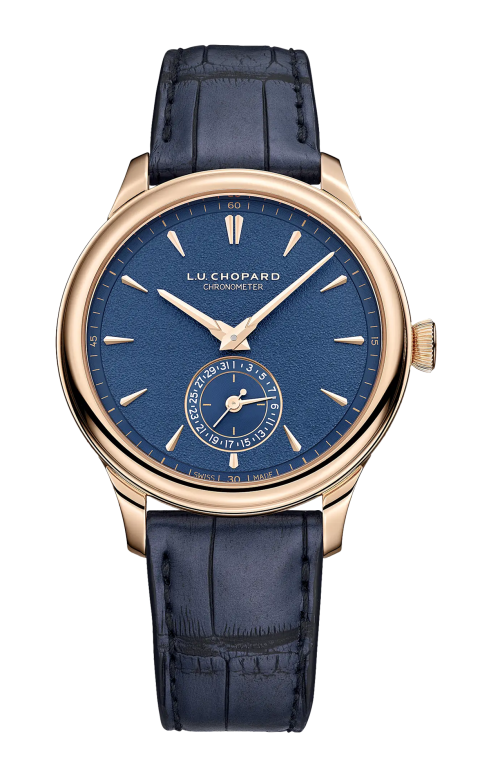 L.U.C QUATTRO MARK IV 39 MM, MANUALE,  ORO ROSA ETICO - 161954-5001