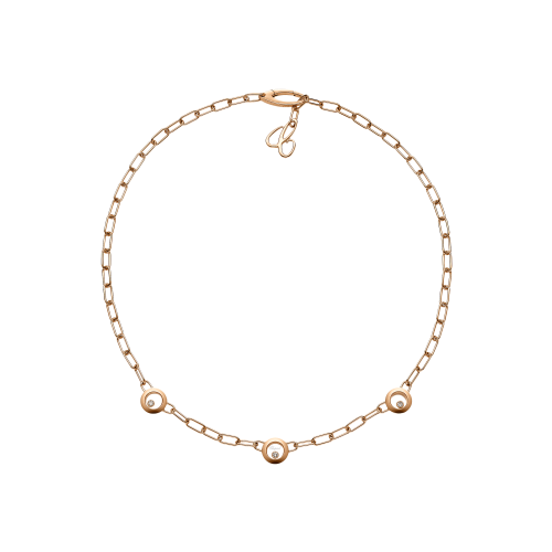 CHOPARD - BRACCIALE HAPPY DIAMONDS ICONS, ORO ROSA ETICO, DIAMANTI - 81A117-5101