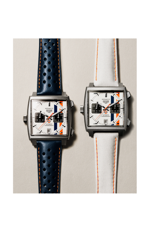 TAG HEUER MONACO CHRONOGRAPH X GULF - LIMITED EDITION - CAW218G.EB0393
