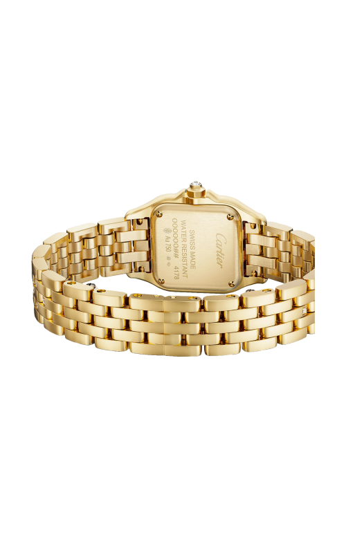 PANTHÈRE DE CARTIER, MODELLO PICCOLO, ORO GIALLO, DIAMANTI, QUARZO - WJPN0059