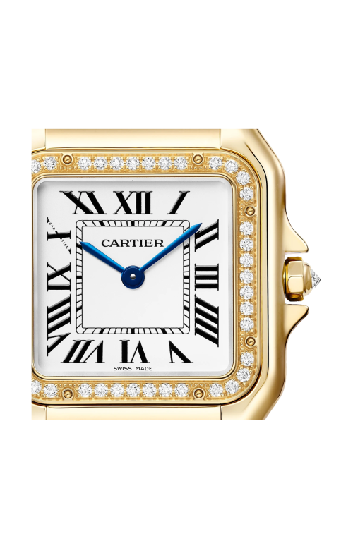 PANTHÈRE DE CARTIER, MODELLO MEDIO, ORO GIALLO, DIAMANTI, QUARZO - WJPN0060