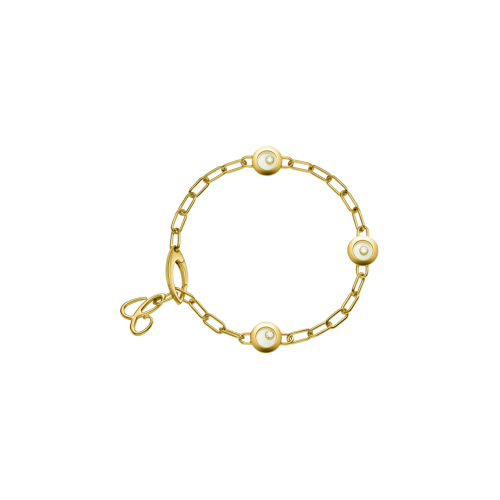 CHOPARD - BRACCIALE HAPPY DIAMONDS ICONS, ORO GIALLO ETICO, DIAMANTI - 85A117-0010